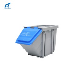 施達 4色分類回收箱 藍色蓋 (廢紙) 25L 施達 4色分類回收箱 藍色蓋 (廢紙) 25L